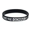 1PC GOT7 We gaan siliconen armband geweldig voor muziekfans om te laten zien hoe u uw idool ondersteunt