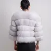 QIUCHEN PJ1801 arrivée femmes hiver manteau de fourrure véritable fourrure épaisse femmes veste d'hiver 201214
