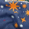Womens Jeans Star Cartoons Pattern Printed 2020 Autumn Winter Denim Trousers fit Young Girl Vintage Cute female Jeans Pant Blue LJ201029