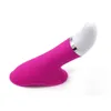 Oral slickande vibrerande tungsexleksaker för kvinnor Kvinna G-Spot Vibrator Bröst Nippel Klitoris stimulator