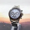 Reloj de pulsera automático AAA, relojes luminosos de acero inoxidable para hombres, relojes de pulsera mecánicos, hebilla plegable de 41MM, Hardlex Montre Wat197R