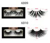 Super Long 25mm 6d Mink Ögonfransar Dramatiska Real Mink Hårfransar 25 mm Handgjord Falsk Eyelash Gratis frakt