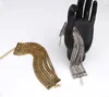 Charm Armband Crystal Chain Bracelets MultiLayer Armband Bangles