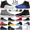 Homens Mulheres Basquetebol Sapatos 12s 12 Playoffs Royalty Free Táxi Gripe Reversa O Master University Gold 11s Cool Grey Great Mens Trainers Sports Sneakers