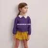 Encelibb Misha Puff Design 40% Merino Wool Dzieci Dziewczyna Zimowa Knit Top Pop Pop Fors Swetry Dla Winter Baby Toddler Boy Girl Clothing LJ201128