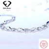 Livraison directe S925 Sier diamant Bracelet femme pierre précieuse Bizuteria Pulsera de Mujer bijoux fins sier Bracelets femmes