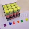 Oogschaduw make-up 6 kleuren neon oog schaduw set schoonheid ogen cosmetica make-up 6 stks kit DIY Nail Art Powder