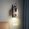 Moderne kunstglazen wandlampen creatieve loft armaturen voor woonkamer slaapkamer gangpad trap beddecorecia sconce lichten