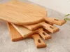 Quadrato cucina tagliere blocco legno tagliere di tagliere torta torta di sushi piatto serving vassoio piatto piatto piatto frutta piastra di frutta vassoio vassoio per bistecca fy6032