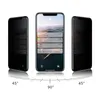 Per Iphone 11 12 pro xr xs max 8/7/6 plus privacy Proteggi schermo in vetro temperato LCD Anti-Spy Film Screen Guard Cover Shield copertura completa