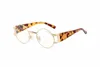 Designer marque de haute qualité édition limitée mode lunettes de soleil circulaires hommes femmes métal lunettes de soleil vintage style de mode UV 400 Len227i