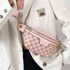 Designer white waist belt bag for women luxury fanny pack korean chest bum fashion money purses crossbody heart wallet 220119