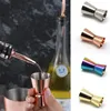 Misurino per vino in acciaio inossidabile caldo 15-30 ml 4 colori Bicchiere a doppia testa lucidato Bicchiere multifunzione per agitatore da bar 9062