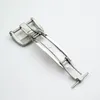 20mm Stainless Steel Folding Deployment Clasp for RM Rubber Leather Watch Band Strap1232048