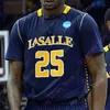 La Salle Explorers 농구 저지 NCAA 대학 ISIAH DEAS David Beatty Saul Phiri Croswell Scott Spencer Sherif Kenney Hikim Stone Ray