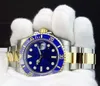Topselling multi Style Men' s Wristwatches Sliding lock Sapphire Luminous Ceramic 40mm Dial 116613 Asia 2813 movement Auto Date Mechanical automatic Mens Waches