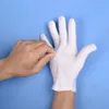 Guantes ceremoniales de algodón blanco nuevo 2020 para hombres y mujeres que sirven 1 guantes para conductores de camareros guantes protectores para estudiantes que escriben guantes de tarea