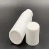 Nieuwe 100 ml witte rol plastic fles lege roller flessen 100cc roll-on ball fles deodorant parfum lotion light container