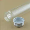 24 pçs / lote 30 * 180mm 100ml garrafas de vidro tampas de alumínio minúsculas frascos frascos recipientes transparentes frasco de perfume qualtidade