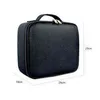 NXY cosmetic bags New travel makeup bag cases eva vanity case with led 3 lights mirror 220118272W