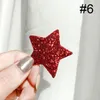 Cute Kolorowe Cekiny Księżniczka Miłość Heart Hairpins Pięć Spioste Star Glitter Włosów Klipy Dla Dziewczyn Kids Barrettes Hair Akcesoria do włosów 26 Styl