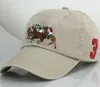 Polo Caps Luxury Designers Dad Hat Baseball Cap för män och kvinnor berömda märken Bomull Justerbar skalle Sport Golf Curved Sunhat F179E