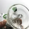 Nouveau 6,5 pouces 14mm femelle verre eau Bongs avec épais Pyrex rouge bleu recycleur Dab plates-formes pétrolières bécher Bong tuyaux pour fumer