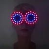 Accessoires de costumes Lunettes lumineuses LED Lunettes de fête Glow Lunettes lumineuses LED pour festival Halloween Carnaval Fête Dcor Enfants Adultes