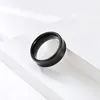 男性の古典的なステンレス鋼の結婚指輪バンドギフトジュエリーのための8mmのシンプルな外側の凹面の凸状のリング