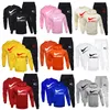 Nieuwe Merk Trainingspak Mode Hoodies Voor Mannen Sportkleding Driedelige Sets Van Dikke Capuchon Wol + Broek + sweatshirt Sport Pak