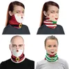Partihandel-Magic Scarves God Jul Dekorativ Fashion Neck Gaiter Återanvändbar Tvättbara Ansiktsomslag Mask Headscarf Cykling Meryl 6 5gm C2