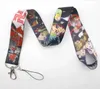 Clássico dos desenhos animados japonês anime tokyo cordão para chaves pescoço colhedores id crachá titular chaveiro porta-chaves acessórios1392744