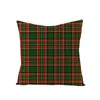 Green Series Linho Christmas Travesseiro Cases Household Sofa Sofá Sofá Pillowslip Solteiros Almofadas Capa Digital Impressão T3I51300