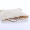 Diy Blank Sublimation Pillow Canvas Bags Women Zipper Makeup Bag Portable Handbag Heat Transfer Print Student Pen Bag