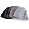 Mens Skullies Gorro Russie Beanie Touca Inverno Plus Chapeau de velours Bonnets tricotés Bonnet Bonnet d'hiver Chapeaux Bonnets pour hommes Y201024