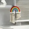 Baby Nursery Store Babys Dekor Regenbogen Anhänger Kinderzimmer Wanddekoration geflochtene Fransen Dekorationen Wohnzimmer Geschenk