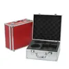 Сумки для хранения Портативный алюминиевый ящик для инструментов Большое оборудование для безопасного оборудования.