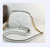 Hot Sell Designer axelväskor plånböcker Luxury läderhandväska för kvinnor svarta plakeskedja kedja totes handväskor g032