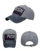 Push Baseball Cap Party Hats Dome Sun Cotton Hat med justerbar rem zzb14408
