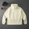 남성용 겉옷 재킷 코트 봄과 가을 21ss 유령 조각 Smock Anorak 나일론 Tela Pure Cotton Fabric Hoodie Coat