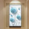 Qianzehui, DIY 5D Diamond Borduurwerk, Ronde Diamond Flower Butterfly Full Embroider Diamond Schilderen Kruissteek, Handwerken T200111