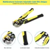 Professional Wire Crimper Stripper Cable Cutter Automatic 4 In 1 Multifunktionell terminal Stripping Crimp -tång verktyg