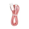 1M 2M 3M Nylon Gevlochten Type C Micro USB-kabels Fast Charging Sync Data Charger Cable Cord voor Samsung Android V8 Smartphones