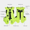 NUOVA Moto Airbag Gilet Uomo Giacca Moto Riflettente Motocross Air Bag Moto Gilet Protettivo Nero Fluorescente S3XL14792539