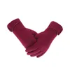 Five Fingers Luves Feminino Full 2021 Women Women Winter Mittens Camurça Camurça Wrist1