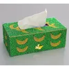 5D-vormige bloem diamant schilderij diy tissue box opbergdoos sieraden doos kinderen kruissteek kerstcadeau LD642 201202