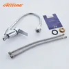 ACCOONA New Kitchen Faucet Crome Bated Mixer Bated Kitchen Tap Tap Single Hole Tap Tap Zinc Torneira Cozinha A4865 T200424