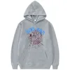 Mode Gedruckt Sp5der 555555 Engel Nummer Hoodie Männer Frauen Hohe Qualität Spinne Web Muster Sweatshirt Lose Kleidung Cgms-102