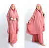 Eid Müslüman Namaz Giysi Elbise Kadınlar Abaya Jilbab Hicap Uzun Khimar Kıyafet Ramazan Abayas İslam Giysileri Niqab Djellaba Burka