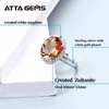 Zultanite Sterling Silver Ring Created Zultanite for Women Color Change Stone Design Fine Jewelry Wedding 220113